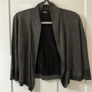 Sparkly dressy 3/4 sleeve sweater.